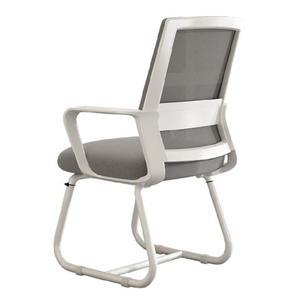 바퀴없는 사무용 의자 강철다리 블랙프레임 바퀴