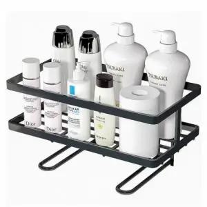 무타공 1단 변기선반 일자형 욕실 철제선반