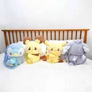 포켓피스 백팩 4종 택1카츄백 귀여운가방 귀여운백 몬가방 피츄 츄백