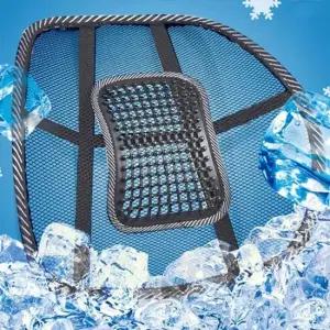 허리 마사지 시트 지압용 받침대 운전석 매쉬 지지대 방석커버 차량용허리받침대