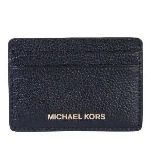 로고 엠보스드 가죽 카드지갑 32F7GF6D0L 001BLACK