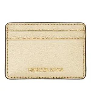 로고 엠보싱 가죽 카드지갑 32H9TJ6D1L 740PALEGOLD