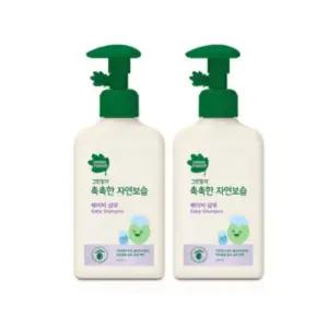 그린핑거 베이비 유아 바스 보습 샴푸 320ml 2개