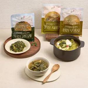 천수봉의 맛가득 만능된장나물 시래기/우거지/곤드레 140g x 6팩