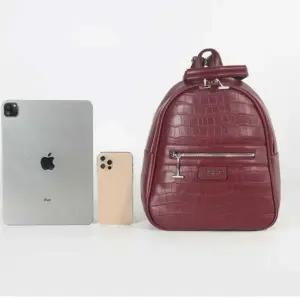 할머니백팩 다양한포켓 백팩 할머니백팩가방 할머니백팩작은 패턴 크로스백 스타일 인조가죽 할머니백팩선