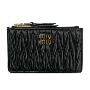 [명품] 25FW 5MB06M AFPP 로고 마틀라쎄 지퍼 카드 지갑