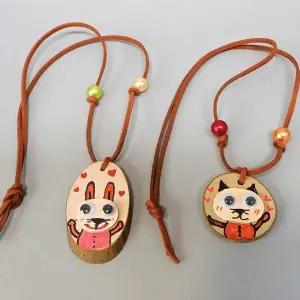 창작 나이테 목걸이만들기/나무의나이(4인세트)