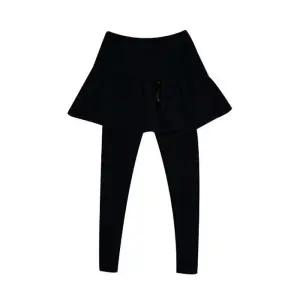 [피커]베이직 컬러 력 여성 레깅스 치마레깅스 2단