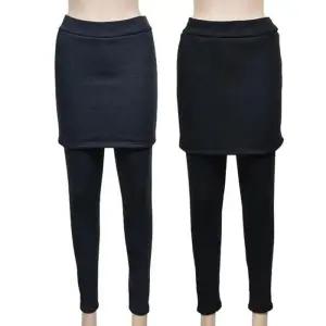 [피커]각 레깅스 부드럽고 따뜻한 안감 치마 일체형