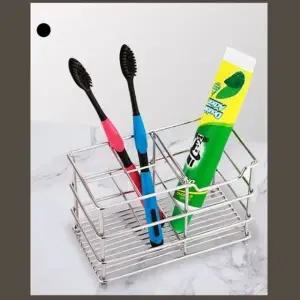 욕실 스텐 칫솔 치약 꽂이 4구 꽂이 걸이 거치대 보관_23424803