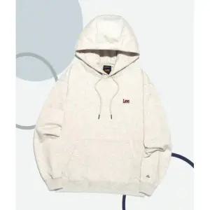 [국내매장정품] 리 LEE 스몰 트위치 로고 후드 티셔츠 오트밀 LE2503HD02OT 119584