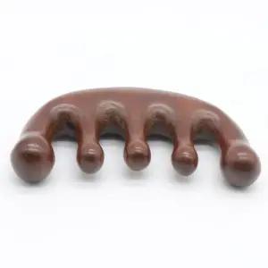 우드데이 원목 괄사 마사지기 얼굴 어깨 편안한 마사지 도구 옻칠 반달형 (WFK8O91)