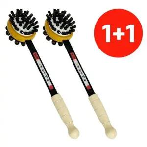 [골드스마일]지압 마사지봉 원목 안마기 이두짜임