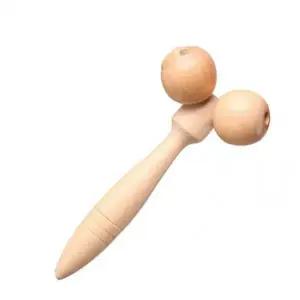 [골드스마일]원목 롤러 마사지기 안마 기구