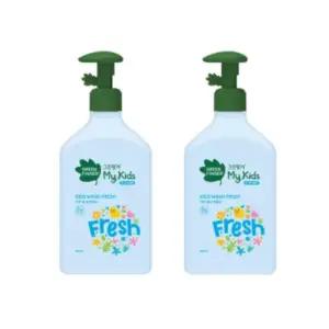 그린핑거 마이키즈 아기 키즈 바디워시 500ml 2개
