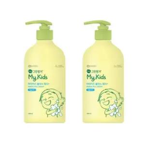 그린핑거 마이키즈 유아 바디워시 대용량 500ml 2개