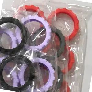 [콩심팥심]캐리어 바퀴 보호 커버 8p 소형 카트 덮개 여행용