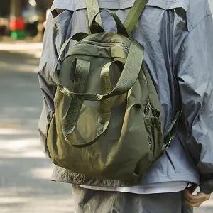 남녀공용 스포티 통수납 투웨이 나일론 토트 백팩