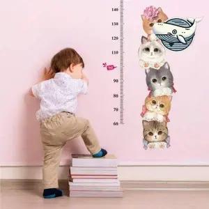 [골드스마일]아기 성장측정 스티커 유아 키재기 벽면 장식