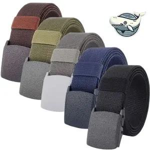 조절 가능한 스트레치 남자 벨트 캐주얼 남성허리띠 등산복벨트