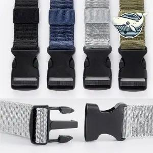 스틸 원터치 캐주얼 벨트 안전 벨트 멀티 남성허리띠 등산복벨트