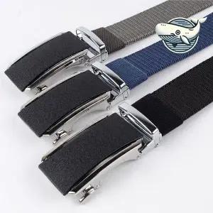 편안한 블랙 자동 벨트 캐주얼 스타일 남성용 면바지벨트