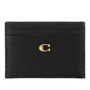 폴리시드 페블 가죽 에센셜 카드지갑 CM436 B4BK