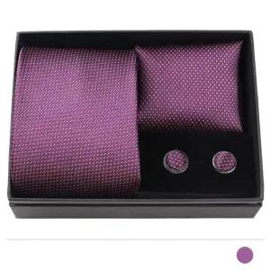 퍼플 작은점 수트악세서리세트 (W0E9089)
