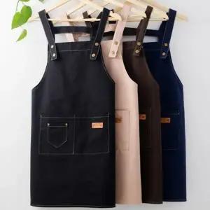 클프 케이터링투포켓 앞치마 예쁜앞치마 주방앞치마 카페앞치마 방수앞치마 미용실앞치마 원피스앞치마