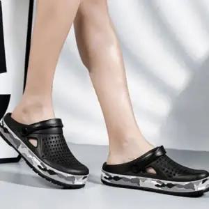 발 편한 슬리퍼 푹신한 EVA 사계절 실내 병원 미끄럼 방지