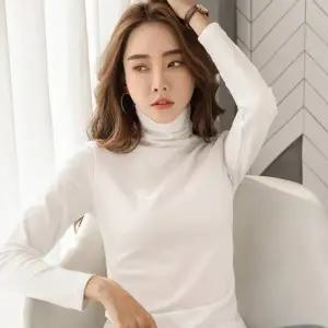 폴라 티셔츠 겨울 기모 목티 터틀넥 베이직 이너 무지