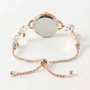 [골드스마일]슬라이드 버클 여성 손목시계 핑크