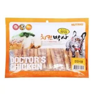 강아지 치킨박사 건강식롤 300g 3개 애견 간식 육포 (W0C9F64)
