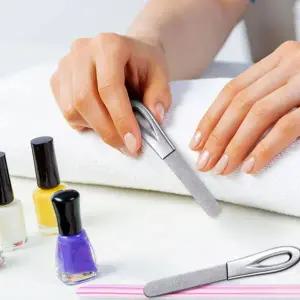 [하프클럽/]TC 양면 스텐 네일 손톱버퍼 손톱줄정리도구 다듬기