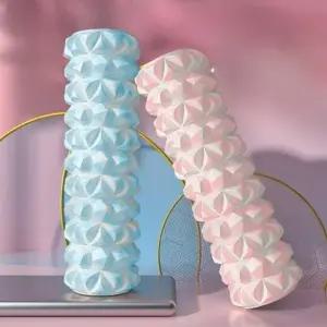 러벨 EVA 종아리 목 어깨 허리 근막 근육 이완 홈트 요가 발레 스트레칭 피트니스 다이아몬드 돌기 폼롤러