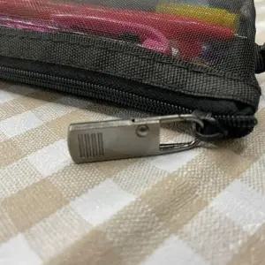 고리형 만능 지퍼 손잡이 블랙 5P 머리 셀프 수리