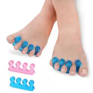 발가락 고정기 실리콘 패디큐어 헬퍼 발가락 분리기 벌리개 2P