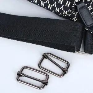 가방끈 부자재 끈조절 클립 흑니켈 32mm 2P 줄이기 왈자