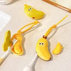 당일칫솔케이스 칫솔통 칫솔모 뚜껑 커버 치약 보관 세면도구 휴대용 여행용