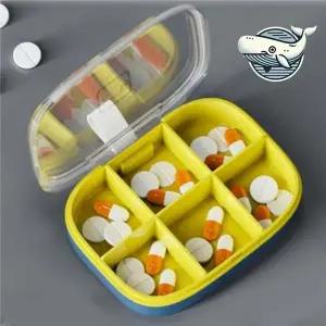 휴대용 분리형 약통 여행용 수납 알약 케이스