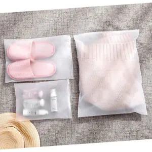 [콩심팥심]여행용 지퍼백 소형 의류 보관함 방수 소지품 보호 가방