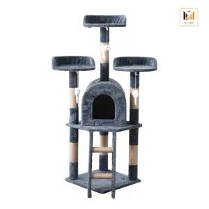 고양이 대형 캣타워 다층구조 하우스/스크래쳐/라운지/사다리
