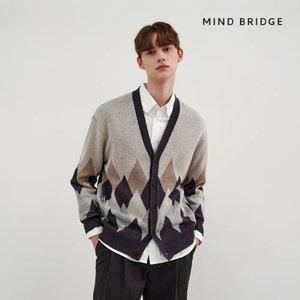 (택가 99,000) 마인드브릿지 울혼방아가일세미오버가디건 MWCD7104
