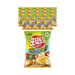 농심 포테토칩 오리지널, 60g, 20개