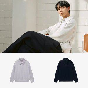 (택가 79,900) 마인드브릿지 두굿_[MAB]원포인트하프집업오버핏카라맨투맨 MXTS6152