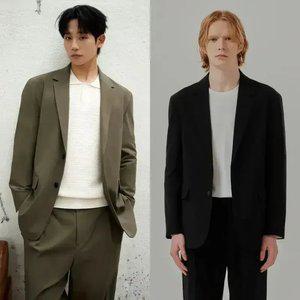 (택가 179,000) 마인드브릿지 [COUTURE]코튼라이크오버핏자켓 MYJK6170