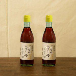 통깨 100% 고소한 금방아 들기름 350ml+350ml
