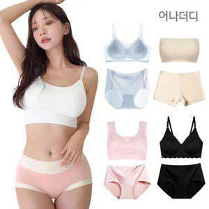 [전품목 30%] 사계절 이너웨어 속옷 팬티 브라 캡나시 심리스 빅사이즈 보정