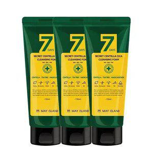 [3개] 메이아일랜드 7 시크릿 센텔라 시카 클렌징 폼150ml