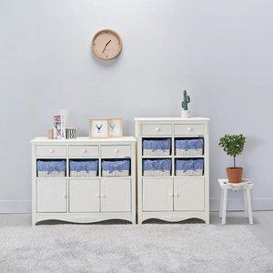 [에보니아] 라탄 서랍장 모음 / 다용도 수납장 3단 4단 5단 장식장 주방 거실 정리함